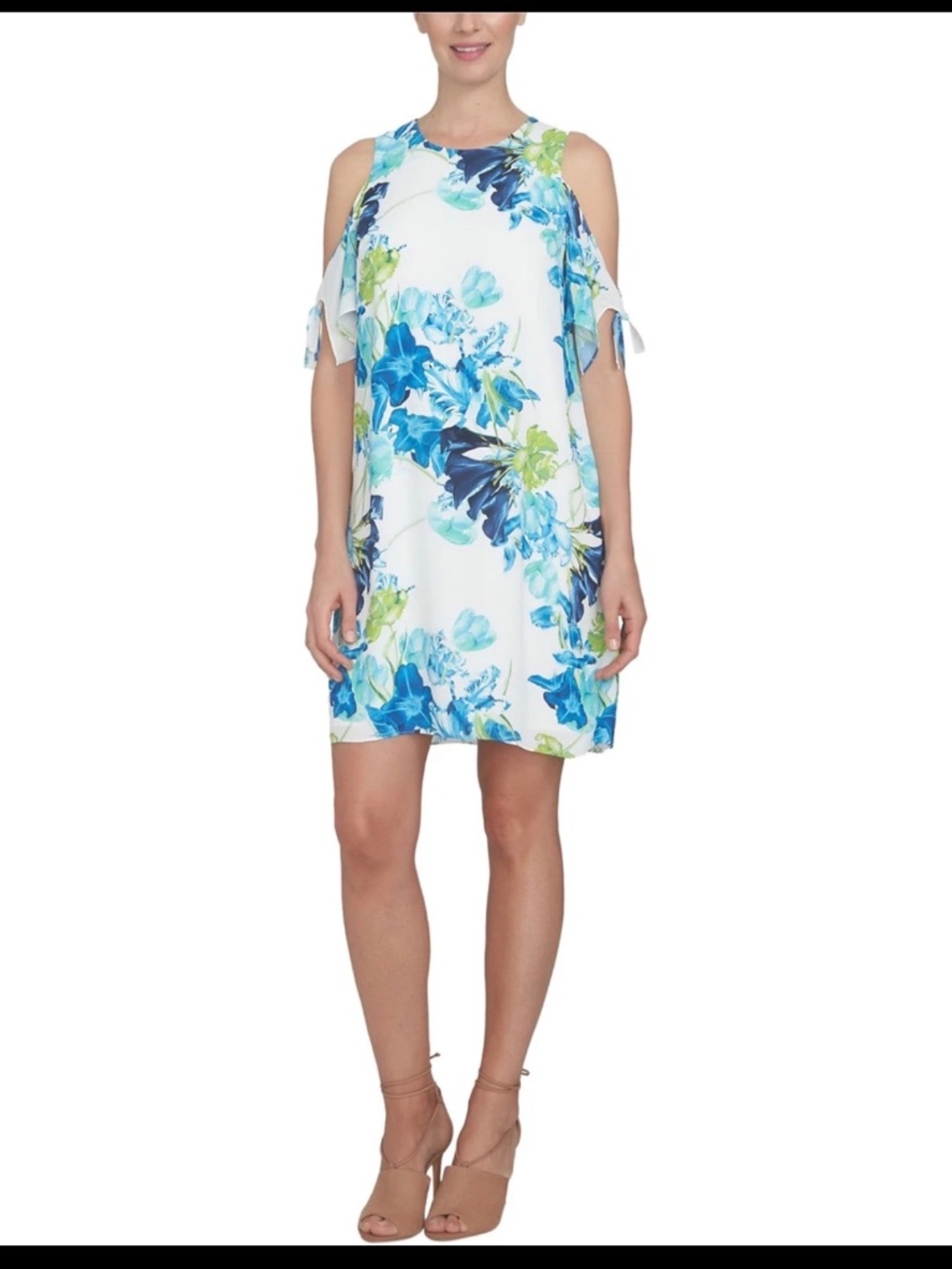 Cece Dress cold-shoulder